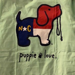 nc puppie love t shirt